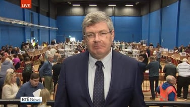 Pat McGrath live at 1 from Galway West count