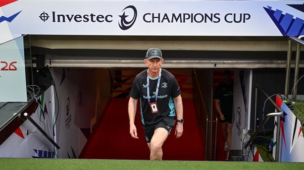 Leinster head coach Leo Cullen before the Investec Champions Cup final match between Leinster and Union Bordeaux Bégles at San Mamés Stadium in Bilbao, Spain.