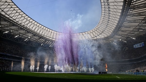 A general view of San Mamés Stadium before the Investec Champions Cup final match between Leinster and Union Bordeaux Bégles at San Mamés Stadium in Bilbao, Spain.