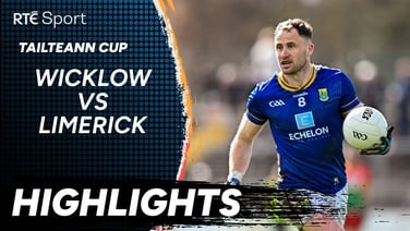 Wicklow vs Limerick | GAA Highlights | RTÉ Sport