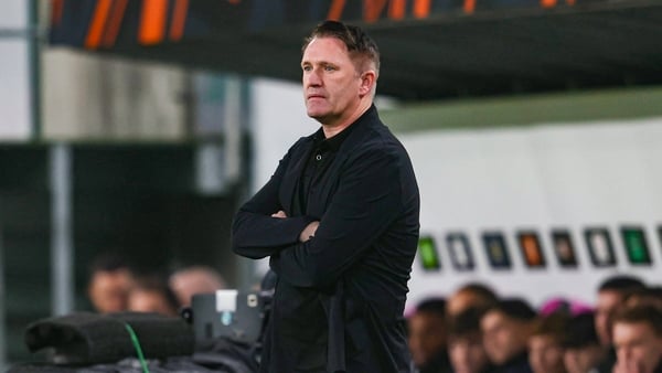 BUDAPEST, HUNGARY - DECEMBER 11: Ferencvaros Head Coach Robbie Keane during a UEFA Europa League 2025/26 League Phase MD6 match between Ferencvaros and Rangers at the Groupama Arena, on December 11, 2025, in Budapest, Hungary. (Photo by Craig Foy/SNS Grou
