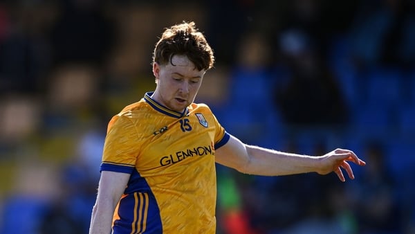 6 April 2025; Oran Kenny of Longford during the Leinster GAA Football Senior Championship round one match between Longford and Wicklow at Glennon Brothers Pearse Park in Longford. Photo by Ray McManus/Sportsfile