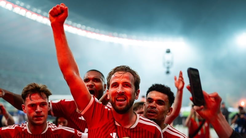 Kane the cup final hat-trick hero as Bayern seal double