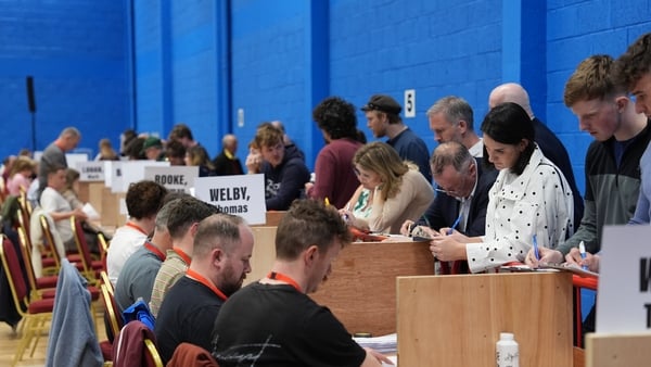 Votes are counted for the Galway West bye-election a