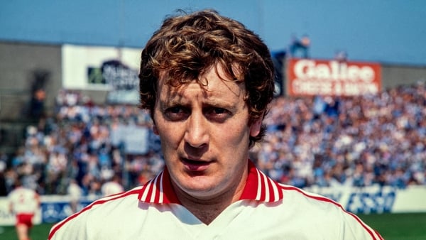 19 August 1984; Frank McGuigan of Tyrone before the All-Ireland Senior Football Championship Semi Final match between Dublin and Tyrone at Croke Park in Dublin. Photo by Ray McManus/Sportsfile
