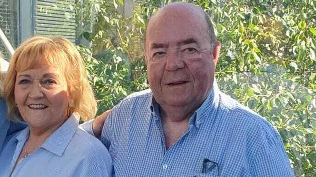 Eithne and Colin Bell, founders of the Kevin Bell Trust