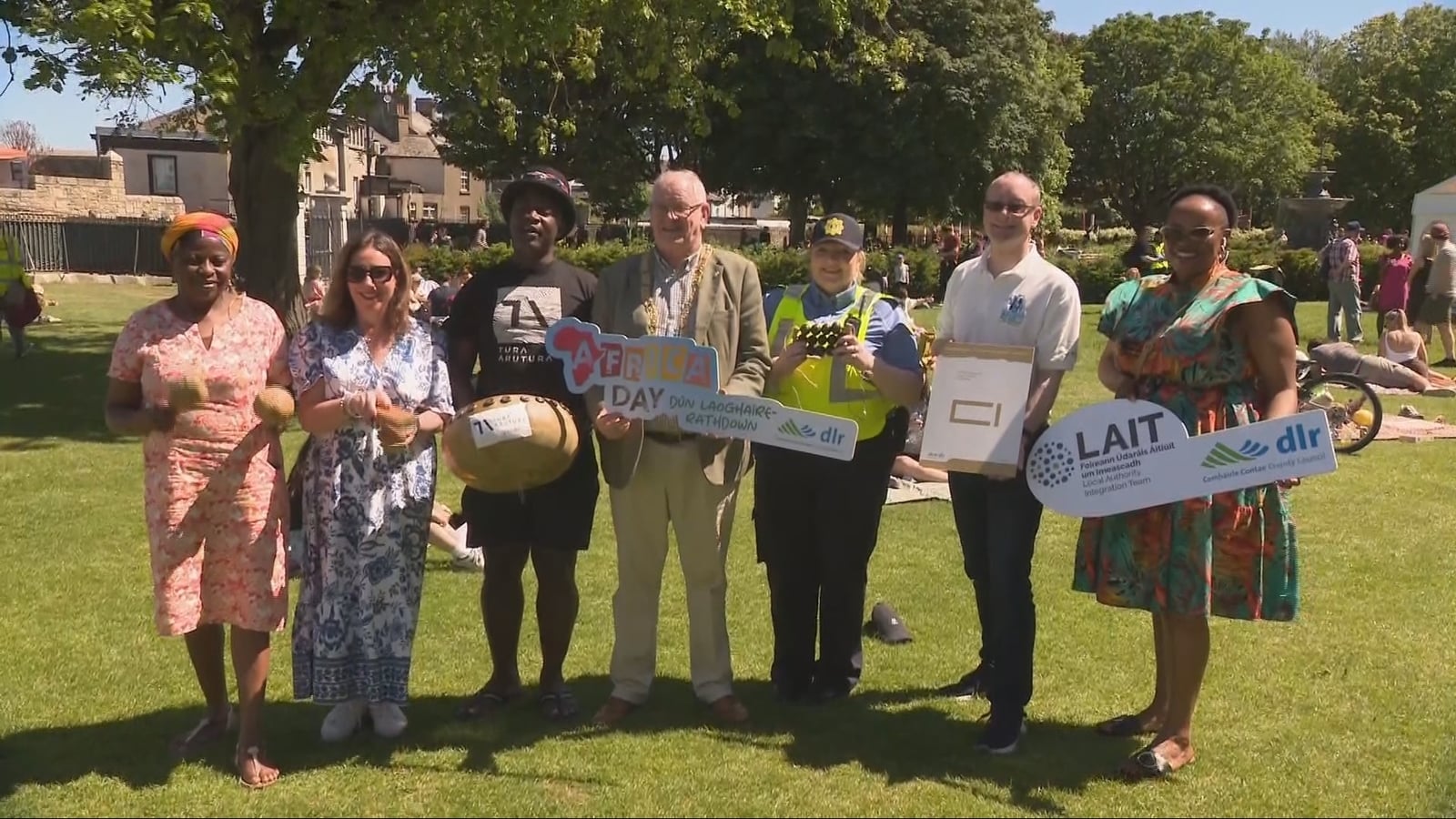 Watch: Africa Day celebrated in Dún Laoghaire park