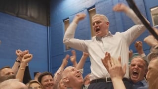 Moment Fine Gael's Seán Kyne is elected in Galway West bye-election