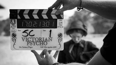 Shot in Ireland, check out the trailer for Victorian Psycho