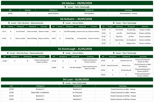TIMETABLE