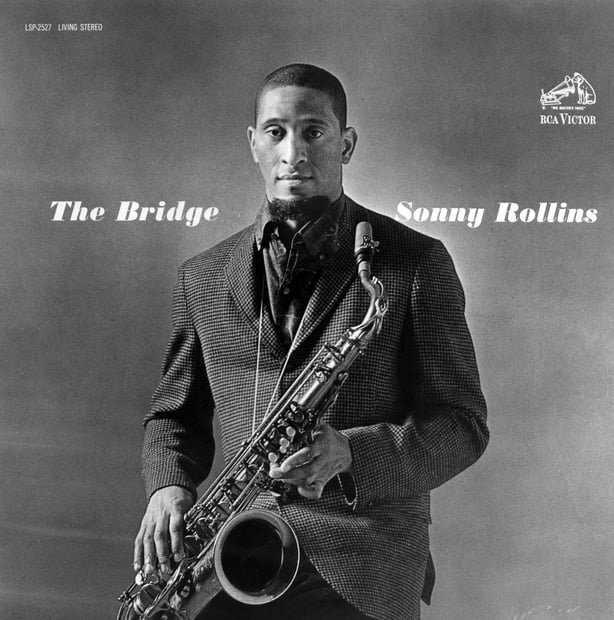 Album cover for jazz musician Sonny Rollins album The Bridge, which was released in 1962. (Photo by Michael Ochs Archives/Getty Images)
