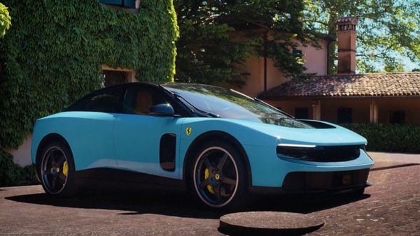 Ferrari EV Luce - snapshot from Ferrari handout via Reuters