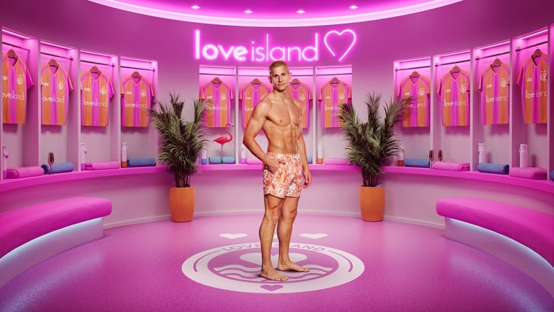 Irisg footballer on Love Island