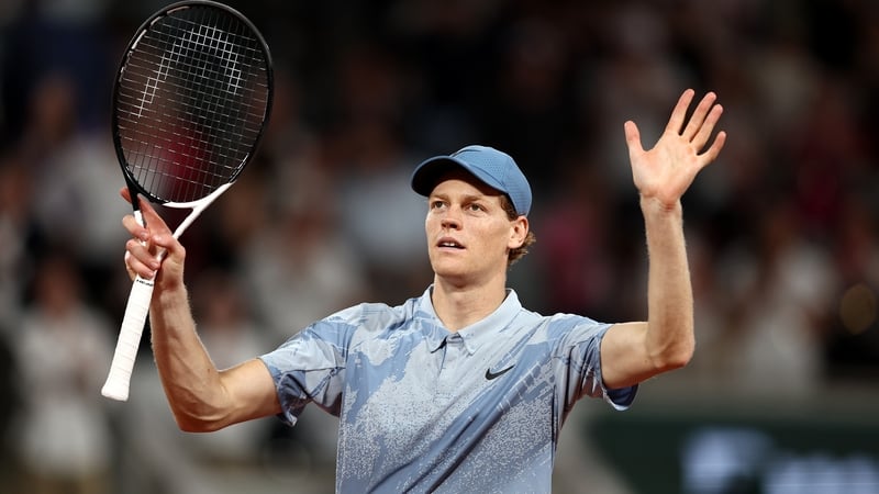 Sinner marches on as Medvedev stumbles at the French Open