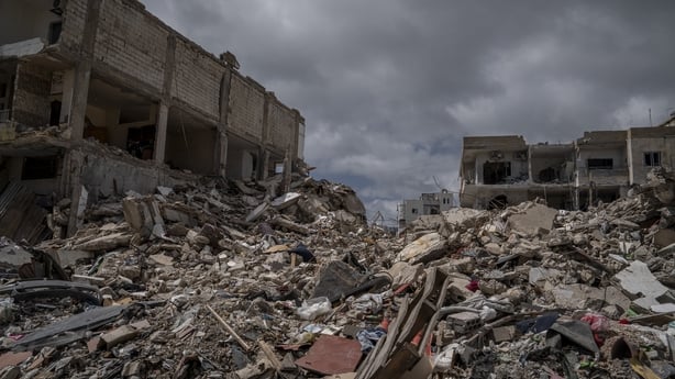 Aftermath of an Israeli airstrike is seen in Tyre, Lebanon