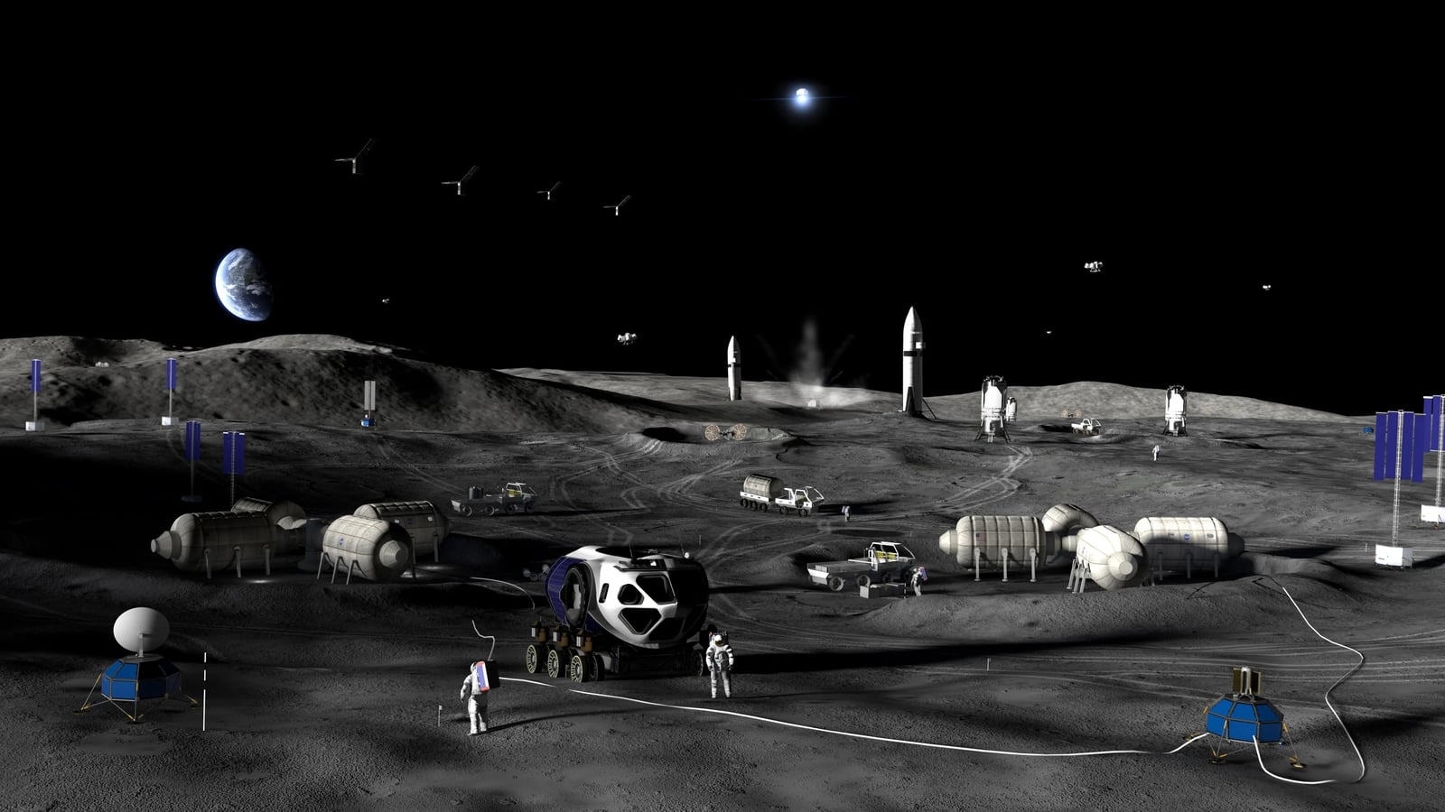 NASA reveals plans for permanent Moon base by 2032