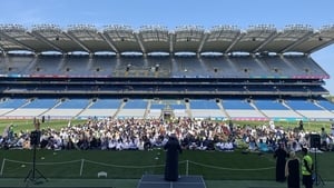 Hundreds of Muslims gather in Croke Park for the celebration of Eid al-Adha show image