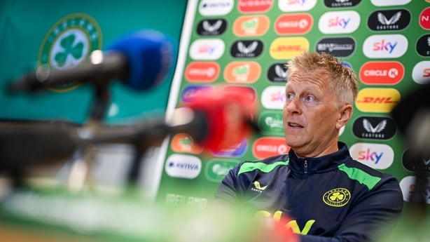 Head coach Heimir Hallgrimsson during a Republic of Ireland media conference at FAI Headquarters in Abbotstown, Dublin.