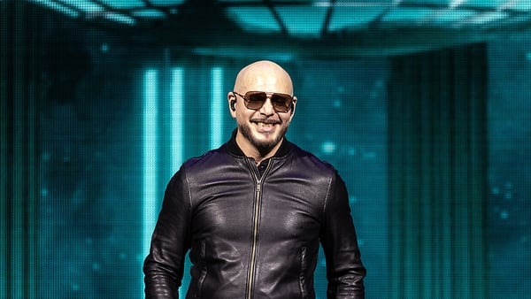 CHARLOTTE, NORTH CAROLINA - MAY 20: Pitbull performs at Truliant Amphitheatre on May 20, 2026 in Charlotte, North Carolina. (Photo by Jeff Hahne/Getty Images)