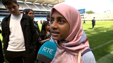 Young Muslims celebrate Eid al-Adha at Croke Park