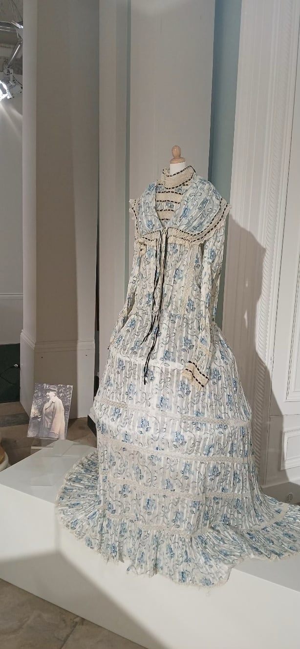 Mary McEvoy's Grandmother's wedding dress, RTÉ Museum of Me