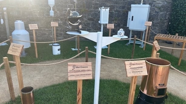 Met Eireann display at Bloom