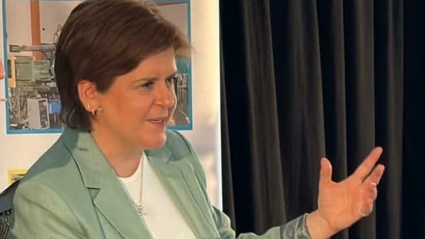 Former Scottish First Minister Nicola Sturgeon at Listowel Writers' Week