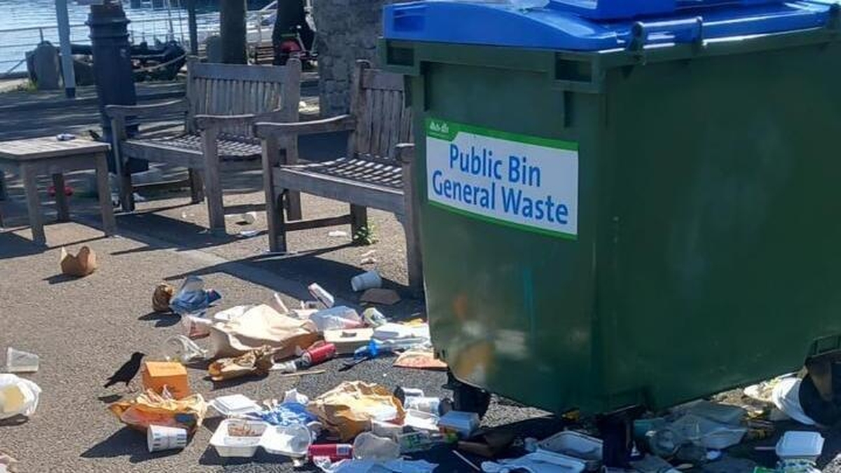 Dun Laoghaire dirt when the sun comes out