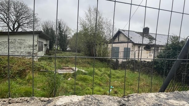 Derelict site in Mayfield Co Cork