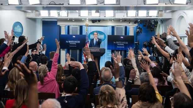 Treasury Secretary Scott Bessent conducts the White House press briefing