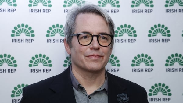 Matthew Broderick attends the "Ulster American" opening night at Irish Repertory Theatre on March 15, 2026 in New York City.