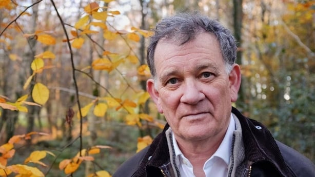 Writer and university teacher, Carlo Gebler near his home in Fermanagh, Northern Ireland