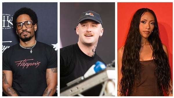 A collage of Kaytranada, Kettama and Nia Archives