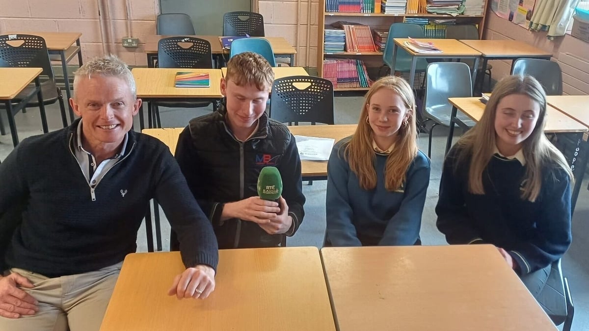 John Ó Deargáin, Kayla Sigerson-Breathnach, Jack Ó Ceilleachair agus Lucy Ní Ghuiní 