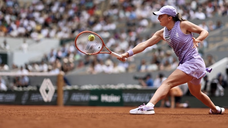 Swiatek's celebrations put on ice after French Open exit