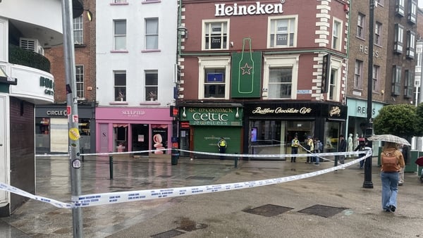 Grafton Street Clarendon Street stabbing Dublin