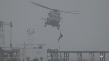 French Navy releases footage showing boarding of Russia-linked oil tanker