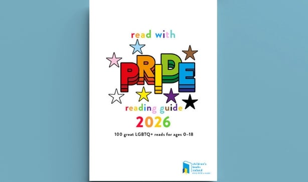 Read with Pride 2026 - cover with blue background