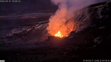 Lava flows from Hawaii’s Kilauea volcano