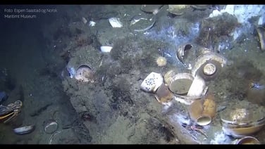 Norway recovers porcelain, chandeliers from 18th century shipwreck