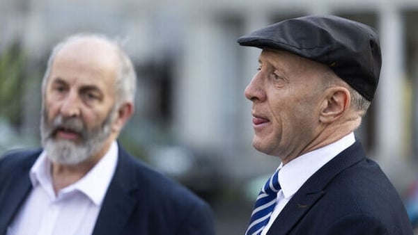 Danny Healy Rae on the left and Michael Healy Rae on the right