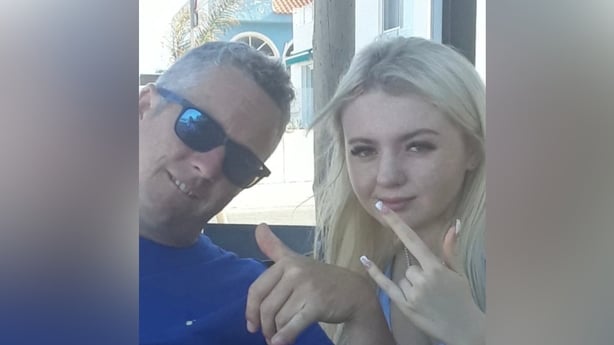 Aoife Johnston with James Johnston