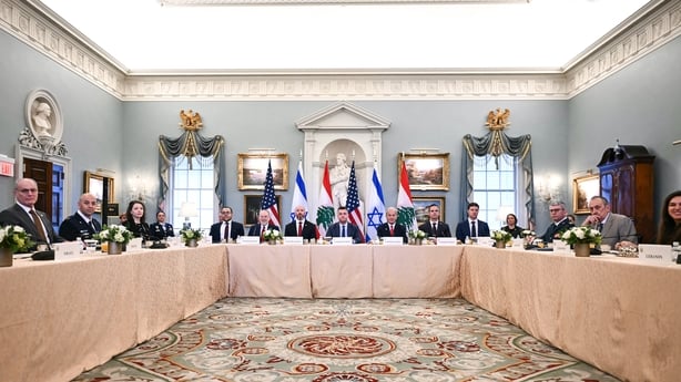 Israeli, Lebanese envoys meet in Washington 