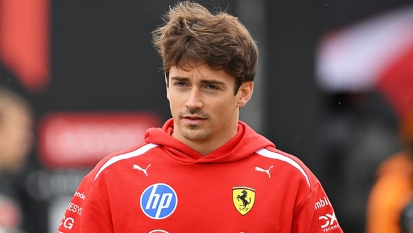 MONTREAL, QUEBEC - MAY 24: Charles Leclerc of Monaco and Scuderia Ferrari arrives in the Paddock prior to the F1 Grand Prix of Canada at Circuit Gilles-Villeneuve on May 24, 2026 in Montreal, Quebec. (Photo by Minas Panagiotakis/Getty Images)