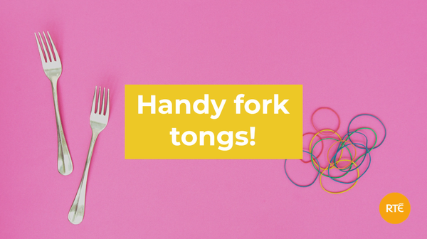 How to make your own tongs using just forks