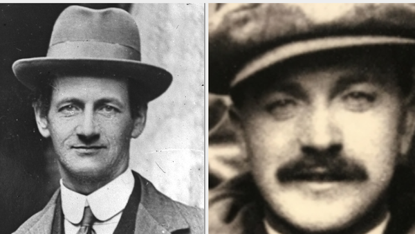 Terence MacSwiney (L) (credit: RTÉ Cashman Collection) and Tomás MacCurtain (credit: Independence Museum, Kilmurry, Co Cork)