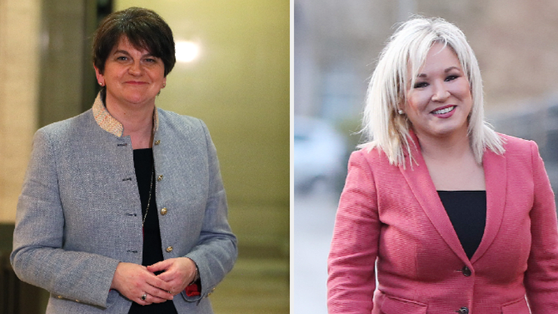 Arlene Foster resumes the role of First Minister and Michelle O'Neill is now Deputy First Minister