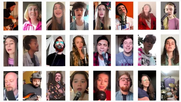 Dublin buskers come together for virtual jam session