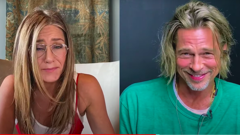 Jennifer Aniston and Brad Pitt reunited on screen for a good cause