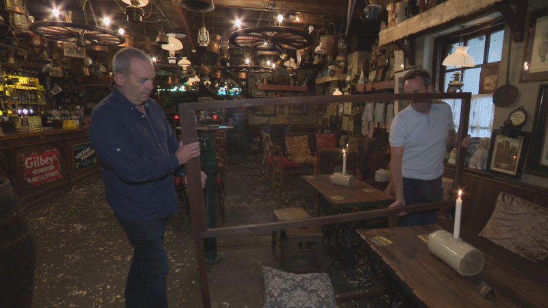 Frank and Tom O'Connor, who run the family's pub in Galway's Salthill, have put several measures in place